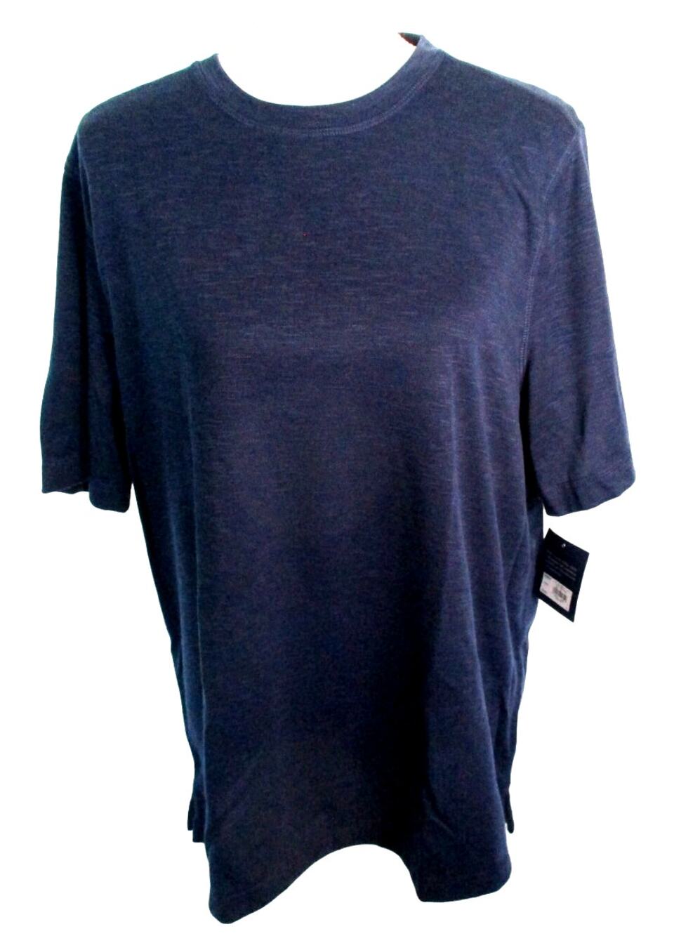 Croft & Barrow Women's Short Sleeve Blue Stretch T-shirt NWT Size Medium